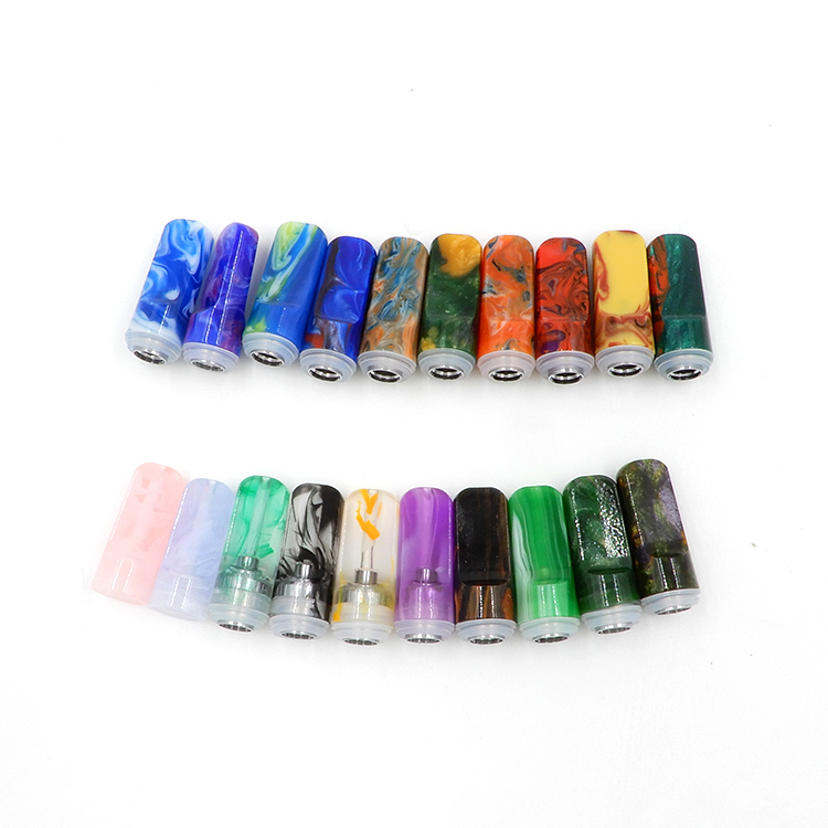 Custom Vape Cartridge Bamboo and Epoxy Resin Tips (1)