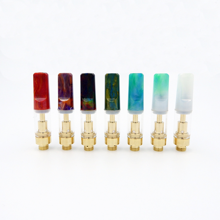 Custom Vape Cartridge Bamboo and Epoxy Resin Tips (4)